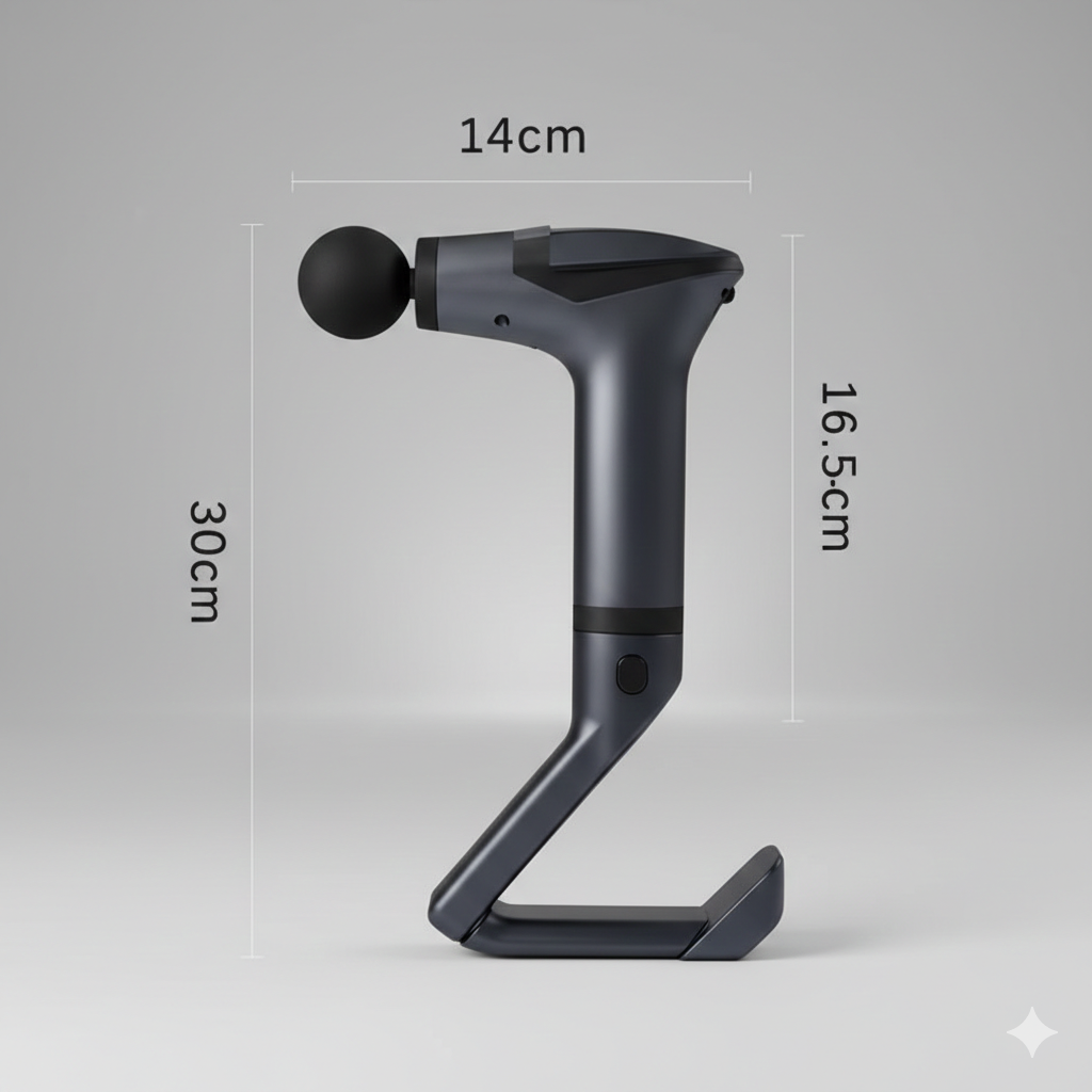 Pistola Masajeadora Multifunción