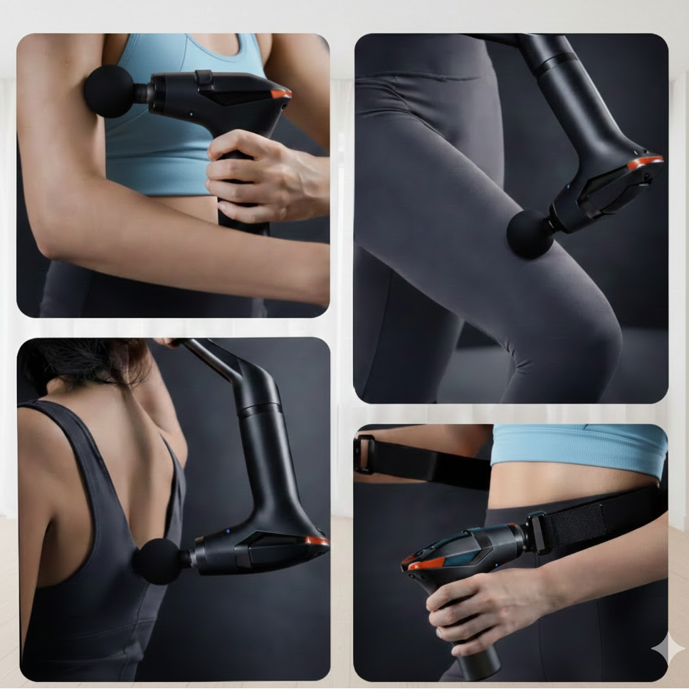 Pistola Masajeadora Multifunción