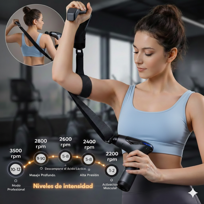 Pistola Masajeadora Multifunción